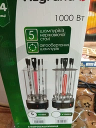 Вертикальна електрошашличниця на 5 шампурiв ViLgrand V10052