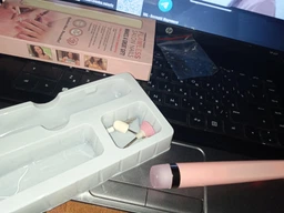 Мини фрезер для маникюра и педикюра со встроенным аккумулятором Flawless Salon Nails беспроводной Белый фото от покупателей 6