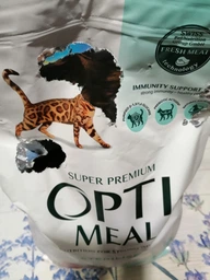 Сухой корм Optimeal sterilised (Оптимил) 1.3 кг для стерилизованых кошек (ИНДЕЙКА) фото от покупателей 15