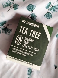 Мыло для лица и тела Mr.Scrubber Blemish Skin Face Clay Soap Tea Tree с маслом чайного дерева 110 г (4820200232089) фото от покупателей 2