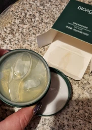 Гидрогелевые патчи для глаз с экстрактом морских водорослей Bioaqua Eye Mask Hydraiting Moisturiz 60 шт (6941349345022/6973098893479) фото от покупателей 10