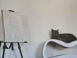 Когтеточка картонная Say Meow Grace, 67 см х 27 см х 24 см фото от покупателей 1