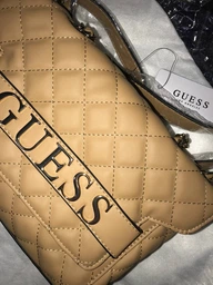 Сумка жіноча Guess Illy Convertible 79703 Пудрова (H2000029656828) фото від покупців 4