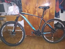 Велосипед Crossride Madman 27.5" 19" 2023 Чорно-блакитний (0184/19)
