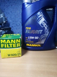 Моторное масло Mannol FAVORIT 15W-50 4 л (MN7510-4)