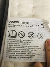 Электропростынь BEURER TS 26&nbsp;140 х 150см фото от покупателей 3