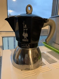 Кавоварка гейзерная Bialetti Moka Induction Red (2 чашки) 0006942 фото від покупців 10