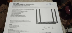 Маршрутизатор Netis N3 AC1200 двухдиапазонный Wi-Fi роутер скорость до 1200Мбит/с, 3x GE LAN, 1x GE WAN Черный фото от покупателей 6