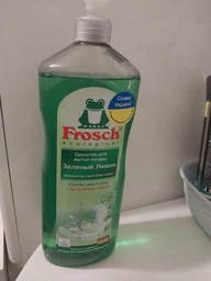 Засіб для миття посуду Frosch Зелений Лимон 1 л фото від покупців 14