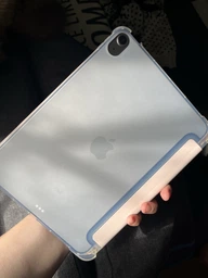 Силиконовый чехол обложка Transparent + Pencil Holder BBM1 для iPad Air 4 2020/Air 5 2022 10,9"/Air 11" 2024(M2)/2025(M3)/2026(M4) Розовый фото от покупателей 13