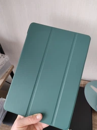 Чехол обложка BBM1 Leather для iPad 10.2" 2019/2020/2021 Зелёный
