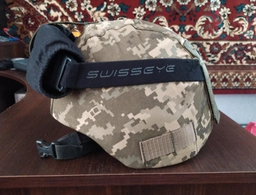 Кавер армійський з кріпленням під окуляри, тактичний чохол на шолом каску ЗСУ, камуфляж піксель фото від покупців 2