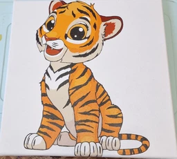 Картина за номерами. Art Craft "Тигреня" 30х30 см 15526-AC