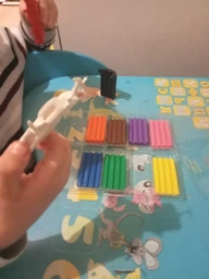 Пластилін восковий Kite Dogs 10 кольорів 200 г (K22-084)