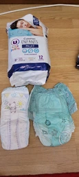 Нічні трусики для великих діток U tout petits на вік 8-15 років 27-57 кг.12 шт. фото от покупателей 2