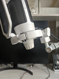 Стойка-пантограф, кронштейн усиленный подходит для Blue Yeti / QuadCast / SoloCast / Samson / Shure PF01 Black фото от покупателей 7