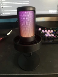 Fifine AmpliGame A8 USB микрофон с RGB подсветкой, поп фильтром, мониторингом в реальном времени - Черный фото от покупателей 4
