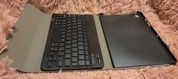 Чехол-клавиатура с подсветкой для Samsung Galaxy Tab A8 10.5" 2021-2022 (SM-X200 / SM-X205) укр раскладка черный (004103) фото от покупателей 2