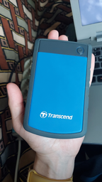 Жорсткий диск Transcend StoreJet 25H3P 2TB TS2TSJ25H3B 2.5 USB 3.0 External фото від покупців 3