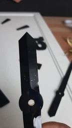 Часы настенные 3D Timelike "Арабские2" Кварцевые наклейки с 3Д эффектом 100 см Золотистые фото от покупателей 2