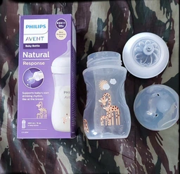 Бульонка для годування Philips Avent Natural 260мл для дітей від народження Прозора з малюнком (SCY903/66) фото від покупців 5