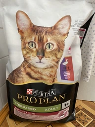 Сухий корм для стерилізованих котів Purina Pro Plan Sterilised Adult 1+ Savoury Duo Пуріна Проплан з качкою та печінкою 1,5 кг (7613036732369) фото от покупателей 15