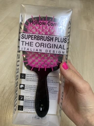 Расческа для волос Super Hair Brush Желтая с зеленым фото от покупателей 2