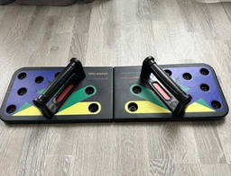 Дошка для віджимань Push Up Rack Board з упорами різним хватом Нескользящие ручки (1537PURTRNJR) TIN66 фото від покупців 18