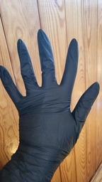 Одноразовые перчатки MedTouch нитриловые без пудры Размер S 100 шт Черные (4820226660064/Н325914) фото от покупателей 13