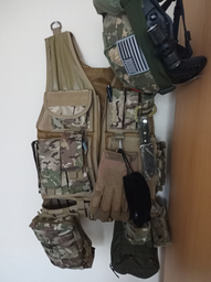 Жилет розгрузка Kombat UK Cross-draw Tactical Vest Мультикам (kb-cdtv-btp)