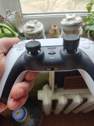 Силиконовые накладки на аналоговые стики Honson для джойстика PS5 Dualsense оранжевые комплект 8 шт фото от покупателей 15