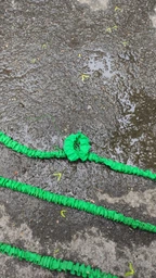 Садовый Шланг Magic Hose для полива с водным распылителем на 7 режимов 75м Зелёный