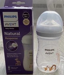 Бульонка для годування Philips Avent Natural 260мл для дітей від народження Прозора з малюнком (SCY903/66) фото від покупців 4
