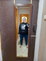 Дзеркало на двері Фацет Бюджет 137x39 см Коричневе (MOD) фото від покупців 2
