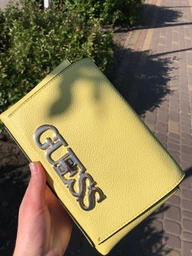 Сумка жіноча Guess Uptown Chic Mini 563 Жовта (H2000029597893)
