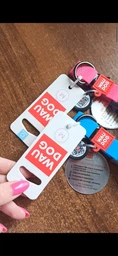 Ошейник для собак водостойкий WAUDOG Waterproof c QR-паспортом пластиковая пряжка-фастекс Ш 20 мм Дл 28-40 см Розовый (27457Collar) фото от покупателей 4