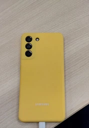 Чехол Soft Case на Samsung Galaxy S21 FE красный фото от покупателей 1