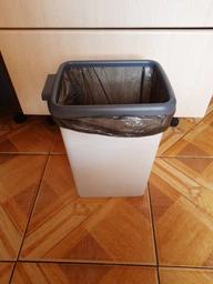 Відро для сміття MBM HOME BIN-02 12L BEIGE пластикове бежеве фото від покупців 11