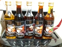 Ассорти из сиропов для кофе ваниль, шоколад, лесной орех, ирландский ликер, карамель 70 г (4820145374523) фото от покупателей 6