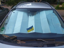 Шторка сонцезахисна CarLife 1450 х 700 мм (ss145) фото від покупців 12
