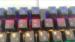 Клавіатура Vinga KBGM-110 87 key LED Blue Switch USB Black (KBGM-110 Black) фото від покупців 1
