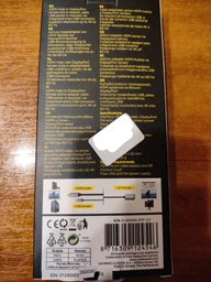 Адаптер-перехідник Cablexpert HDMI на DisplayPort, 4K (A-HDMIM-DPF-02)