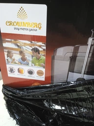 Соковитискач електричний Crownberg CB-3401 1000W Чорний (CB-3401)
