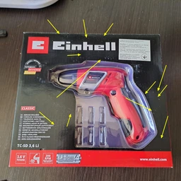 Электроотвертка аккумуляторная Einhell TC-SD 3.6 Li (4513442) фото от покупателей 4