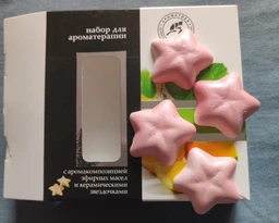 Набір для аромотерапії Ароматика М'ята та лимон керамічні зірочки (4820031055857) фото від покупців 3
