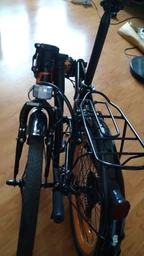 Велосипед City Folding Crossride 20" 12.5" 2023 Оранжевый (0817-2) фото от покупателей 16
