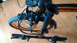 Велосипед City Folding Crossride 20" 12.5" 2023 Оранжевый (0817-2) фото от покупателей 18