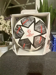 Мяч футбольный Adidas Finale 21 20th Anniversary OMB GK3477 №5 Бело-серый фото от покупателей 3