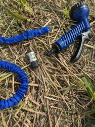 Садовый шланг для полива с распылителем X Hose 60 м Синий