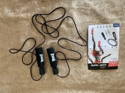 Скакалка скоростная Power Play 4211 3 м, Black с утяжелителями